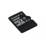 Card memorie microSDHC 16GB Kingston 16 GB Canvas Select 80R CL10 UHS-I Single Pack fără adaptor